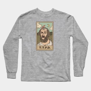 GREEK TORTURED POET TAROT STICKER POSTER Long Sleeve T-Shirt